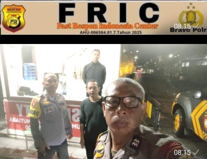 DPW FRIC Sumsel Beri Apresiasi  Gerak Cepat POLSEK PAYUNG SEKAKI Tanggapi Laporan Masyarakat Melalui Layanan  Online 110