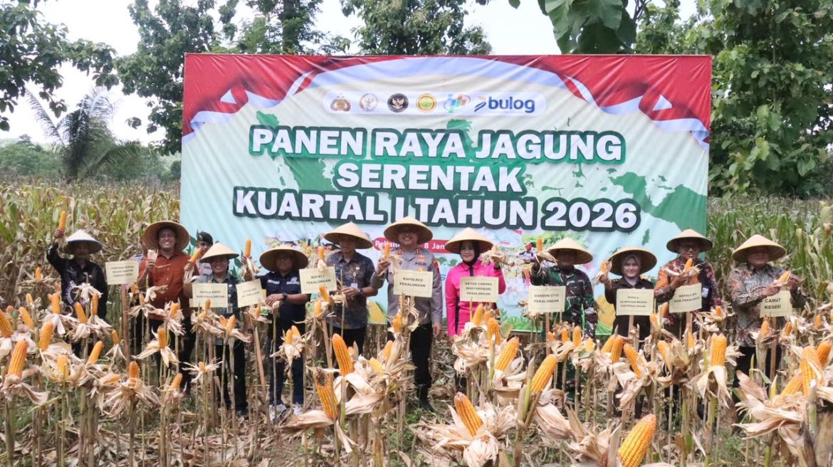 Target Swasembada Pangan 2026, Polres Pekalongan Fokus Tingkatkan Produksi Jagung Lokal