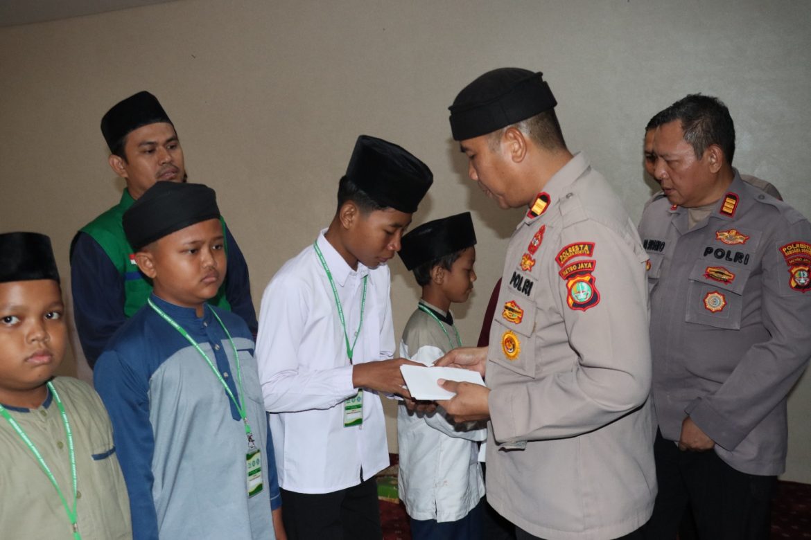 Polresta Bandara (Soetta) Tangerang Menggelar Pengajian dan Santunan Anak Yatim Piatu