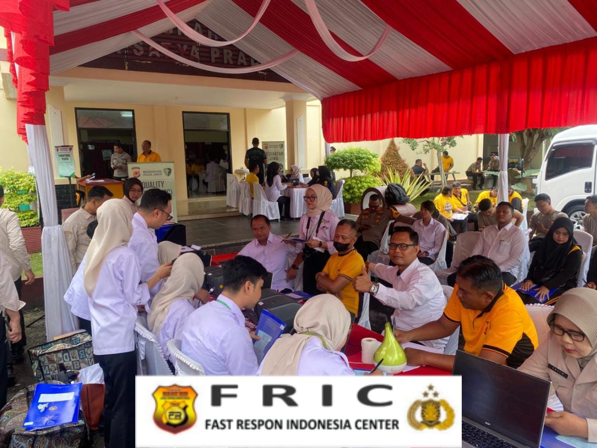 Pemeriksaan Kesehatan Berkala 2026 di Polres Kuningan: 156 Peserta Antusias Ikuti Pemeriksaan