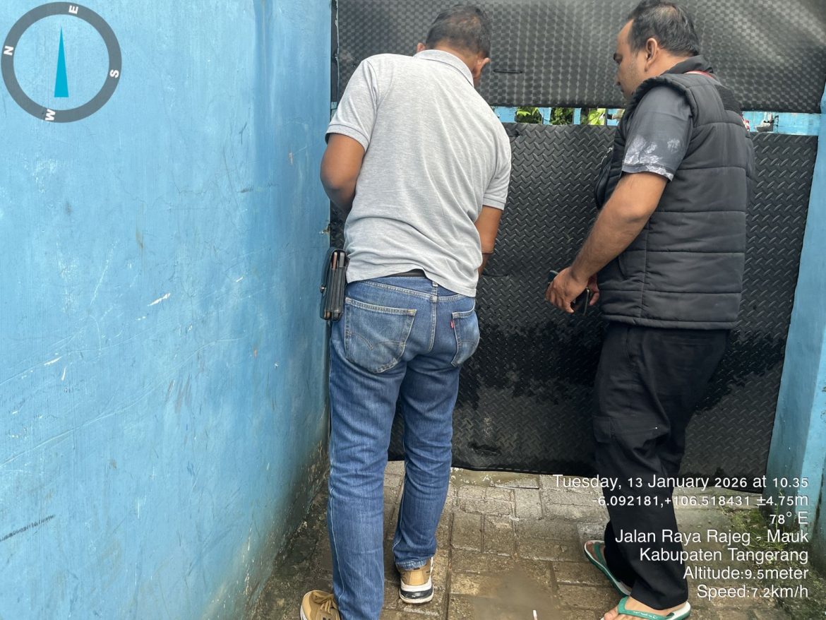 Tindaklanjuti Informasi Masyarakat, Polsek Rajeg Cek Lokasi Diduga Jual Obat Keras Tanpa Izin