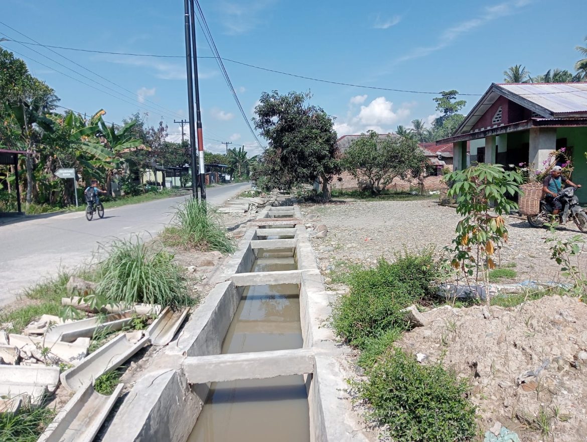 Warga Dusun 4B Paya Kangkung Sambut Gembira Pembangunan Drainase oleh Pemkab Langkat