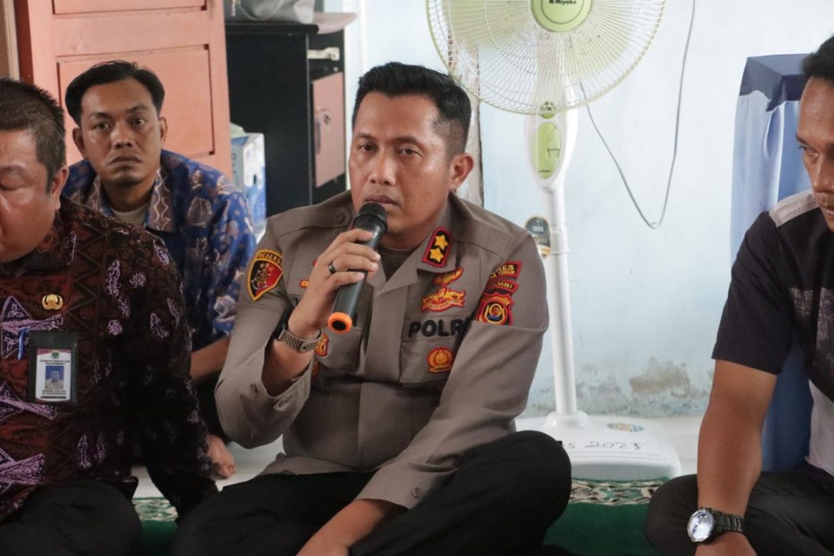 Pentingnya Memastikan Situasi Kondusif, Kapolres Tanjung Jabung Timur Akbp Ade Candra Lakukan Mitigasi