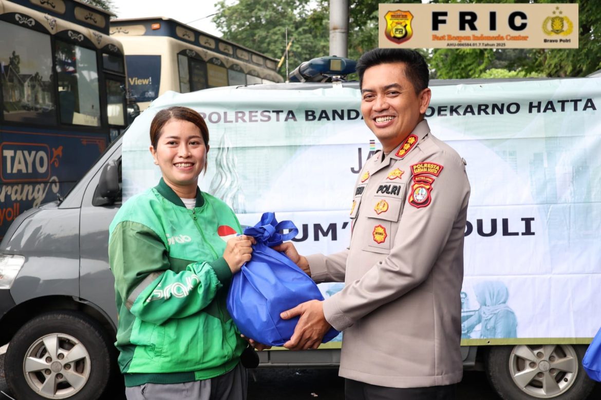 Blusukan ke Wilayah, Kapolresta Bandara Soetta Serap Aspirasi Pengemudi Ojol