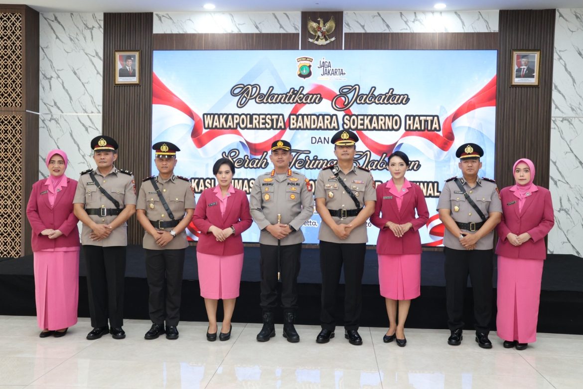 Polresta Bandara Soetta Gelar Pelantikan Wakapolresta dan Sertijab Kapolsubsektor serta Kasi Humas