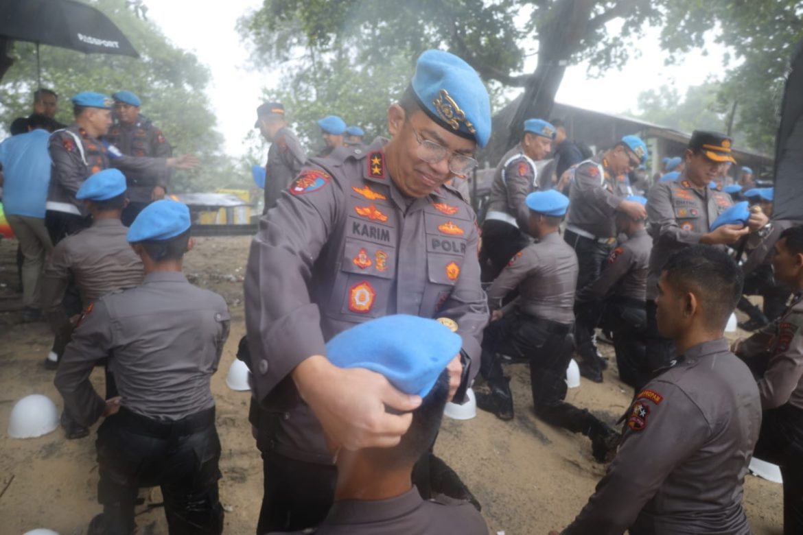 Upacara Penutupan Pembinaan Tradisi dan Pembaretan Bintara Remaja Divpropam Polri Tahun 2026