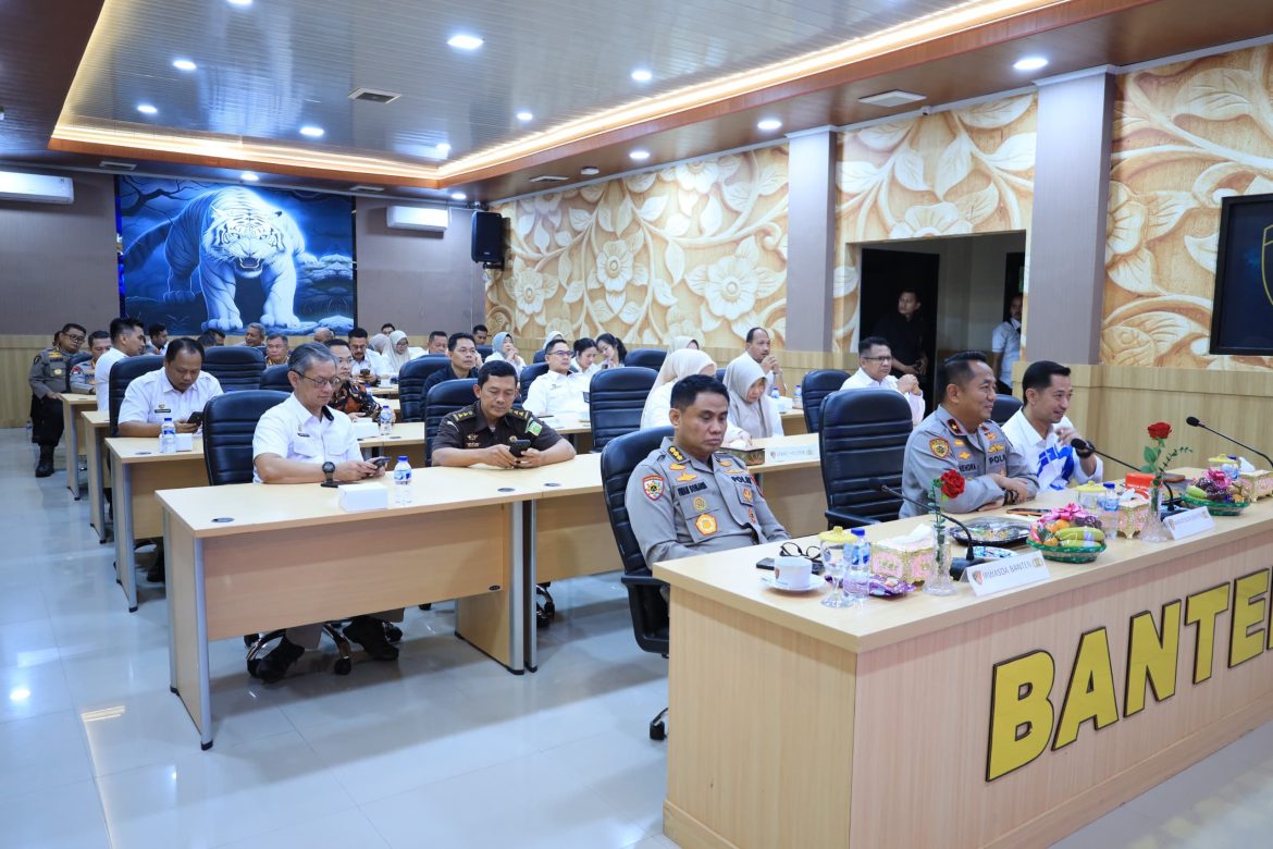 Polda Banten Ikuti Zoom Meeting Launching Ditres PPA dan PPO Perkuat Perlindungan Perempuan dan Anak