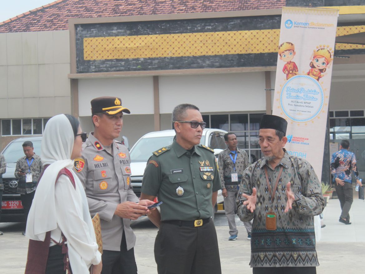 Kasdim 0402/OKI Hadiri Festival Pendidikan Sumatera Selatan di BPMP Indralaya