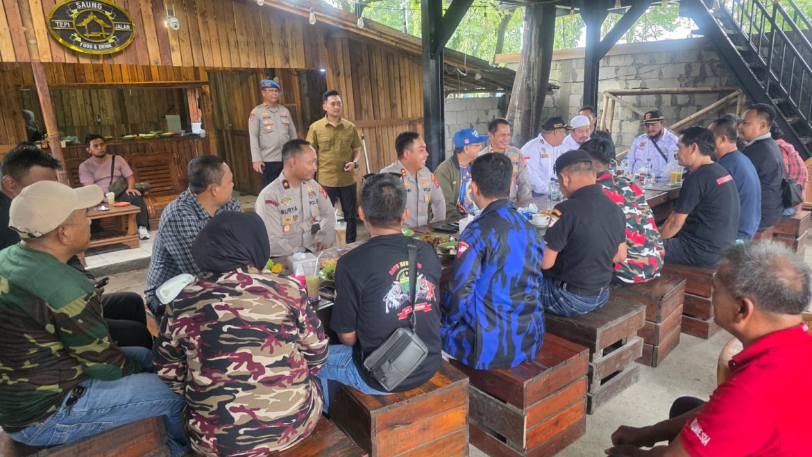 Kapolres Serang AKBP Andri Kurniawan “Ngariung Iman “Ngariung Aman dengan Pengurus ORMAS