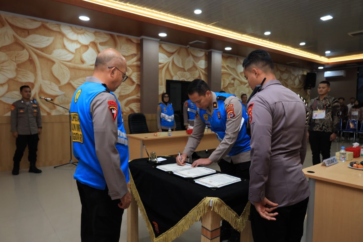 Kapolda Banten Pimpin Pengambilan Sumpah dan Penandatanganan Pakta Integritas SIPSS TA 2026