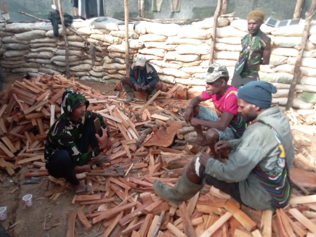 Jaya Sakti Menyapa. Perkuat Sinergi, Pos Zanepa Jalin Komunikasi dengan Warga