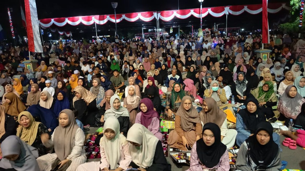 Dandim 0711/Pemalang Hadiri Pemalang Bersholawat dalam Rangka Hari Jadi ke-451 Kabupaten Pemalang