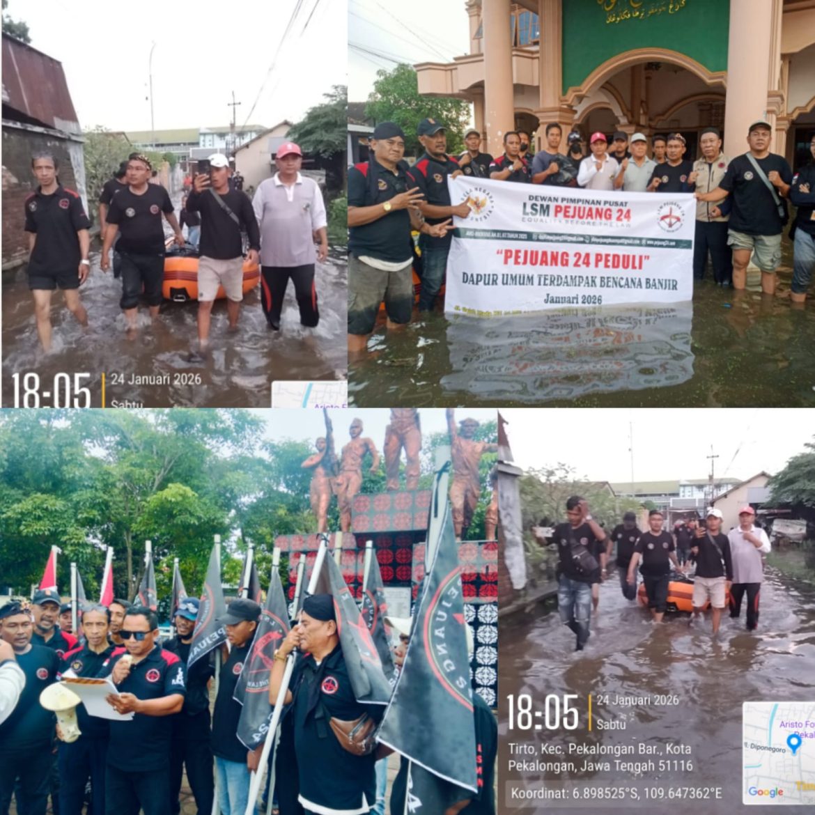 LSM Pejuang 24 Deklarasikan Diri di Monumen juang, Tegaskan Komitmen Pengawasan dan Aksi Sosial