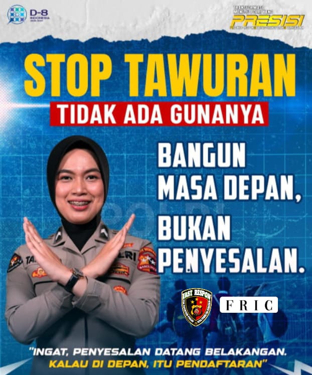 Stop Tawuran: Bangun Masa Depan Bukan Penyesalan