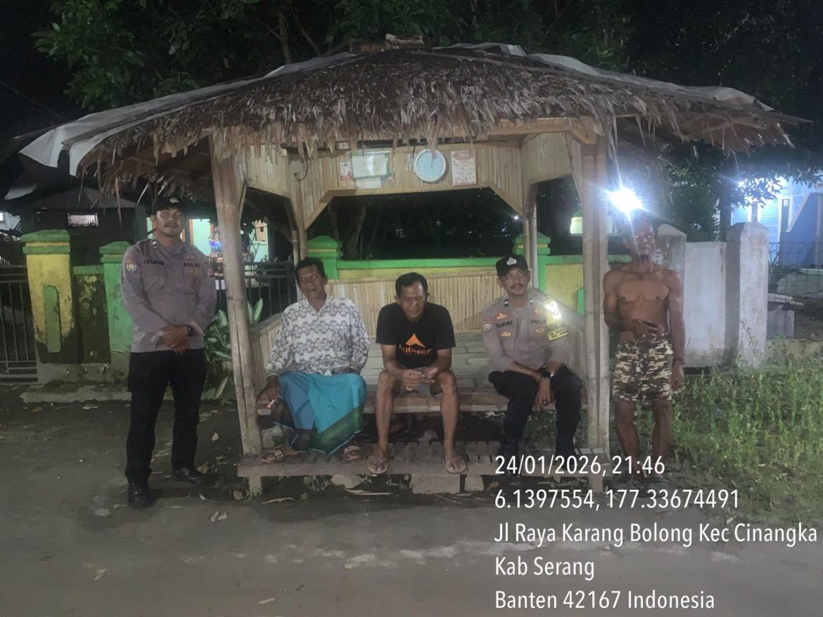 Langkah Seirama dalam Pengabdian: Polsek Cinangka dan Warga Bangun Kamtibmas Aman dan Kondusif