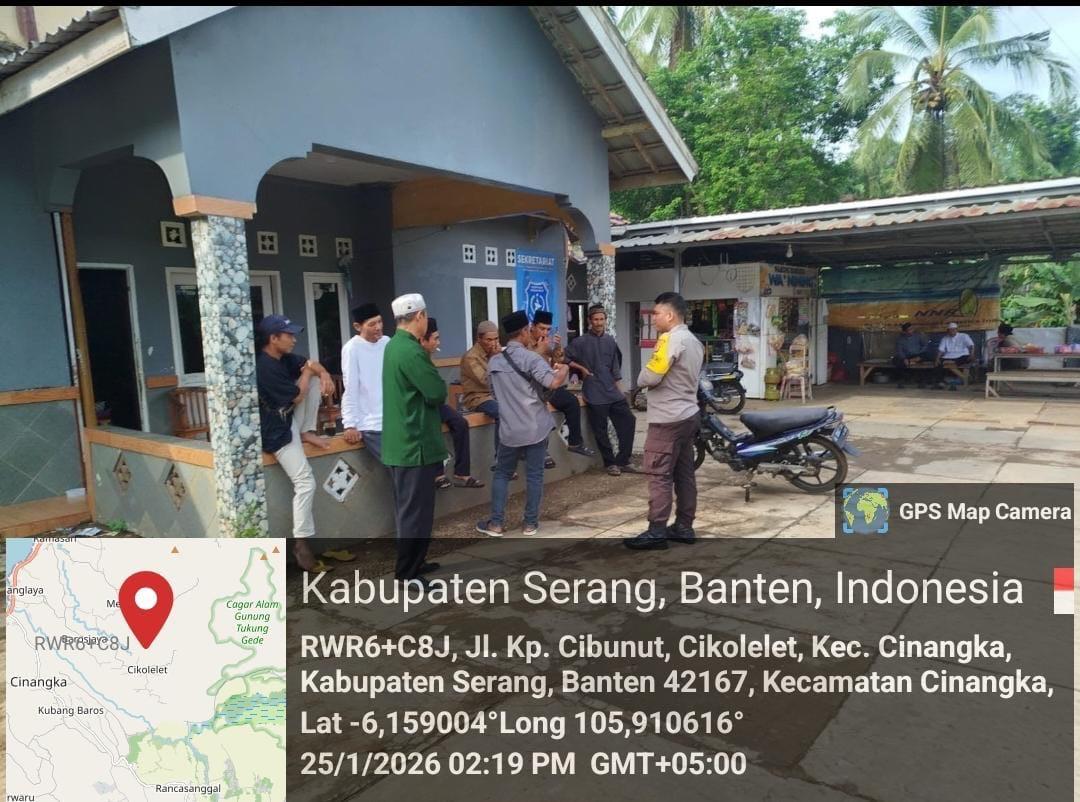 Sinergi Humanis Polsek Cinangka dan Warga, Wujudkan Keamanan Desa yang Aman dan Berkelanjutan