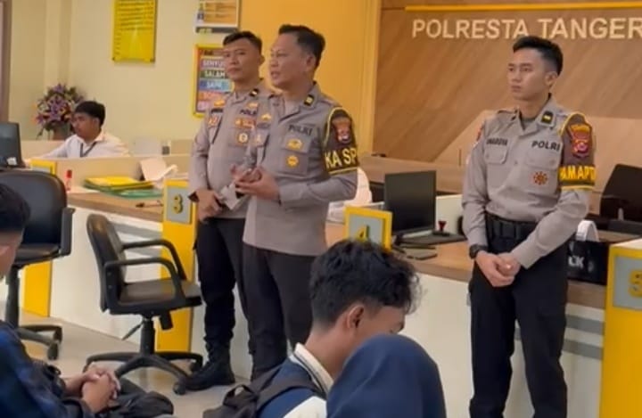 Sigap Respons Gangguan Kamtibmas, Polresta Tangerang Gencarkan Edukasi Call Center 110