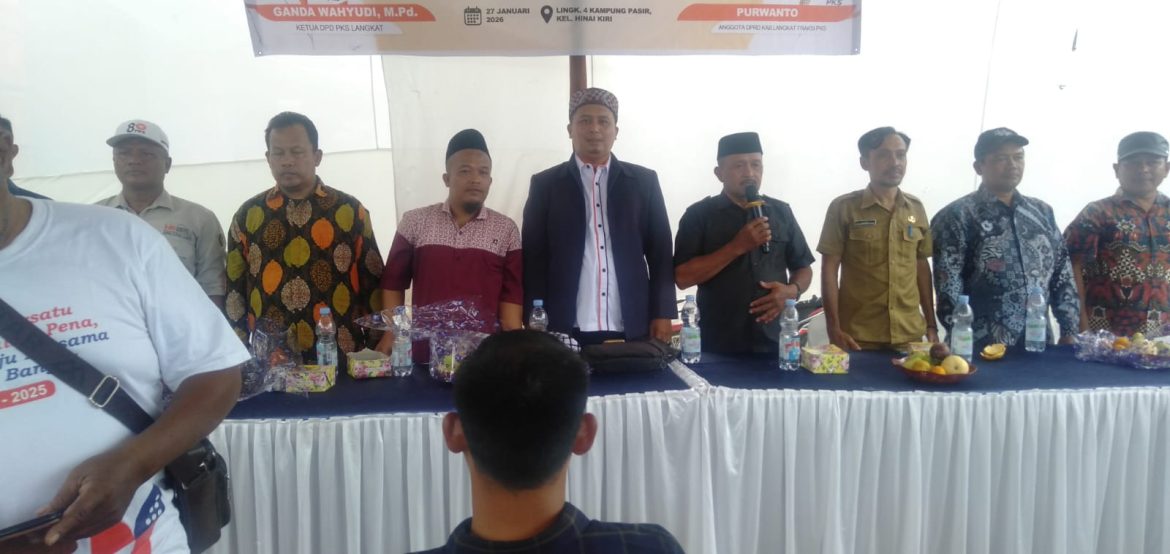 Reses PKS di Kecamatan Secanggang: Fokus pada Penguatan Pelayanan Publik