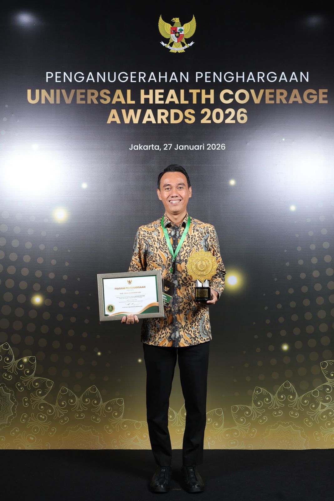 Berkat JKN, Warga OKI Akses Layanan Kesehatan Gratis  Pemkab Raih UHC Award 2026