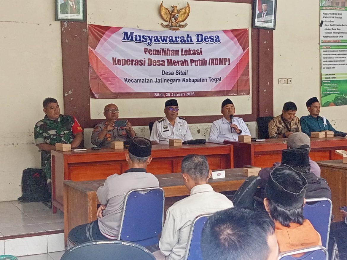 Musyawarah Desa   Musdes Pemilihan   Lokasi Koprasi Merah Putih KDMP   Desa Stail Kecamatan Jatinegara Kabupaten Tegal