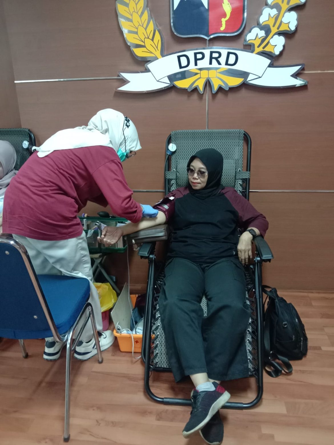 Kegiatan Donor Darah Rutin Diselenggarakan Oleh ( PDDI)  Persatuan Donor Darah Indonesia 