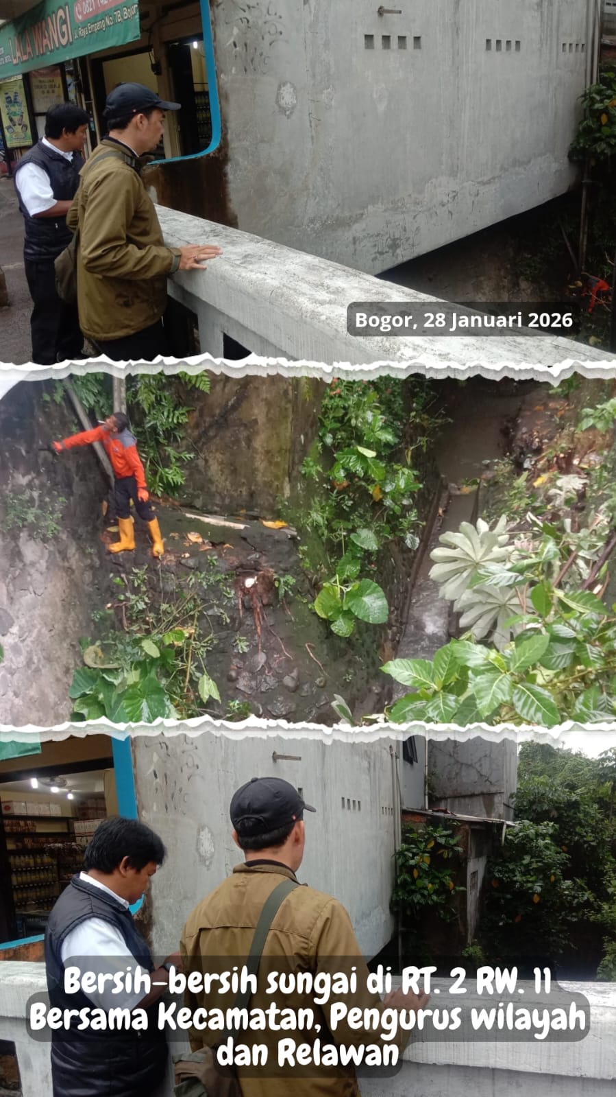 Wujudkan Bogor Bersih, Camat Bogor Selatan Pimpin Aksi “Beberes” di Kelurahan Empang