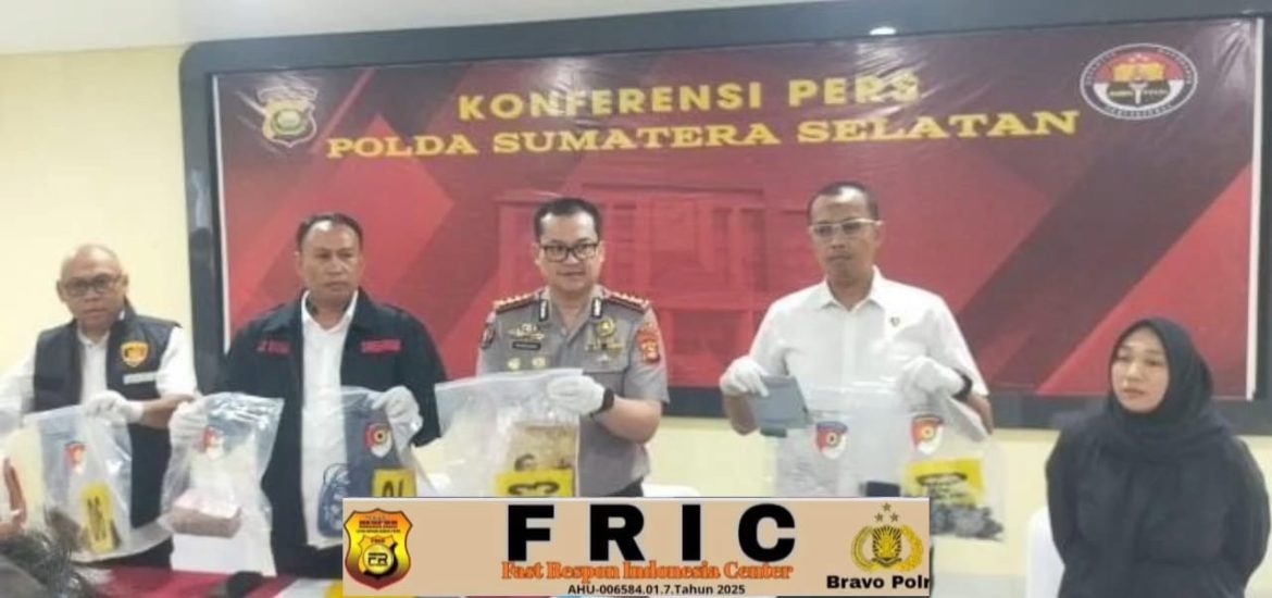 Ditreskrimum Polda Sumsel Berhasil Ungkap Pembunuhan Dokter Lansia Dan Tiga Tersangka Dijerat Pasal Berlapis