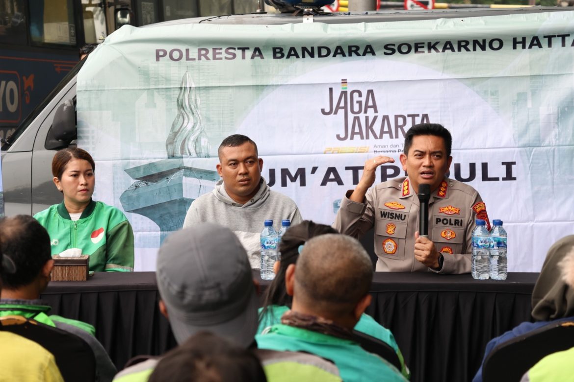 Kapolresta Bandara (Soetta) di Curhati Pengemudi Ojek Online, Terkait DC”