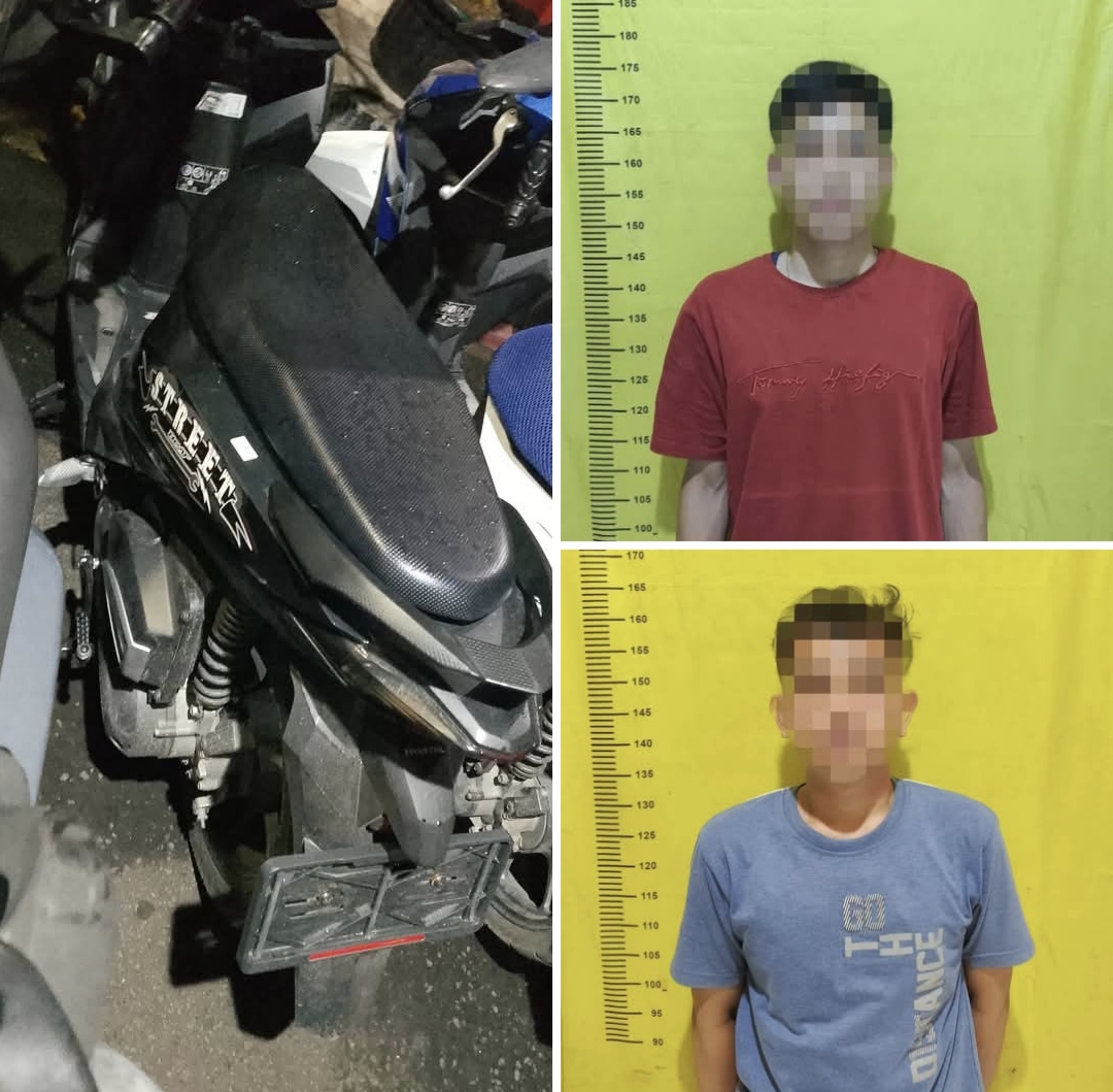 Unit Reskrim Polsek Ciledug Tangkap Dua Pelaku Pencurian Motor