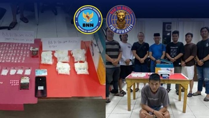 BNN Tangkap Pengedar Narkoba di Bangka Belitung, Sabu-Ekstasi Disita