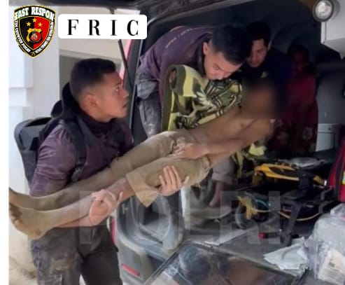 Taruna Akpol Bersama Warga Selamatkan Bocah Hanyut di Sungai Kuala Simpang, Aceh Tamiang
