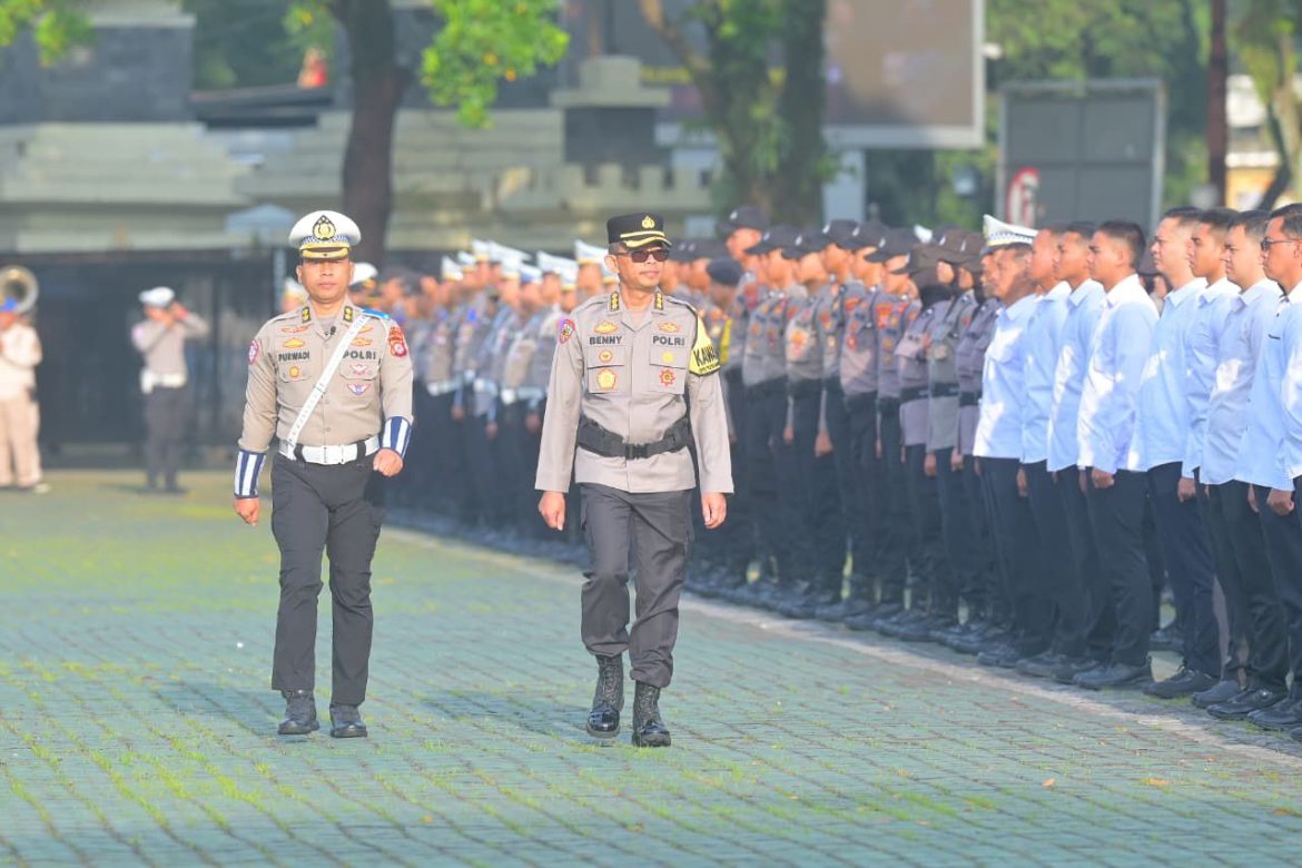 Apel Gelar Pasukan Operasi Keselamatan Lodaya 2026, Tekan Potensi Pelanggaran dan Laka Lantas