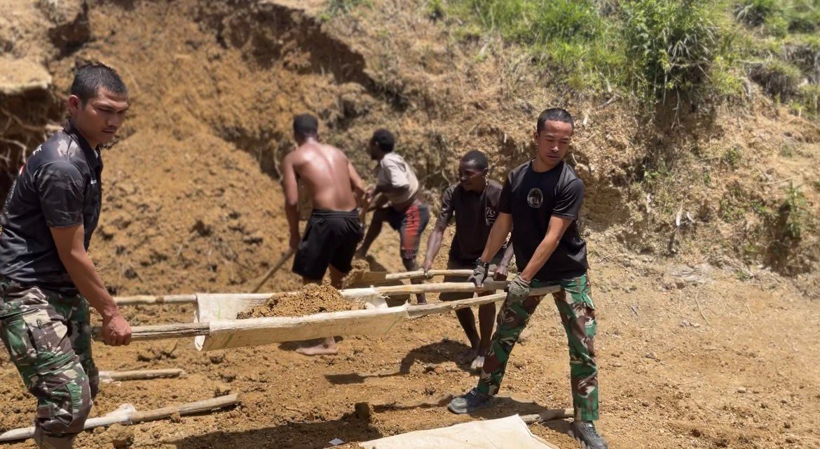 Jaya Sakti Peduli. Bakti TNI untuk Masyarakat Pedalaman