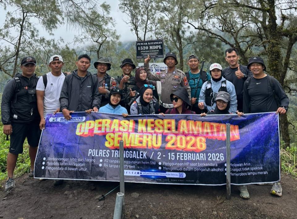 Ops Keselamatan Semeru 2026 Polresta Malang Kota Gelar Ramp Check Bus dan Angkot