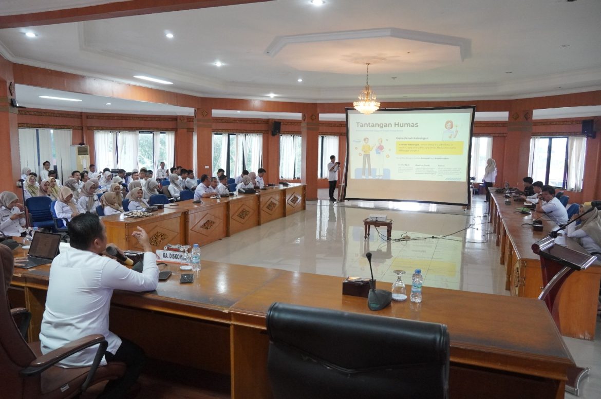 Diskominfo OKI Gelar Rembuk Admin Medsos OPD,Komunikasi Daerah  .