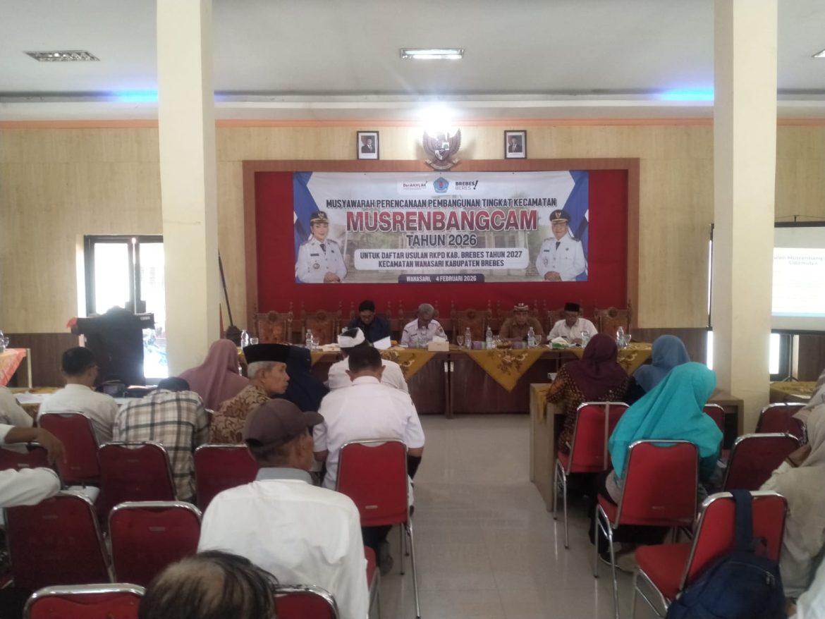 Musrenbangcam Wanasari Fokus pada Penanganan Banjir dan Infrastruktur