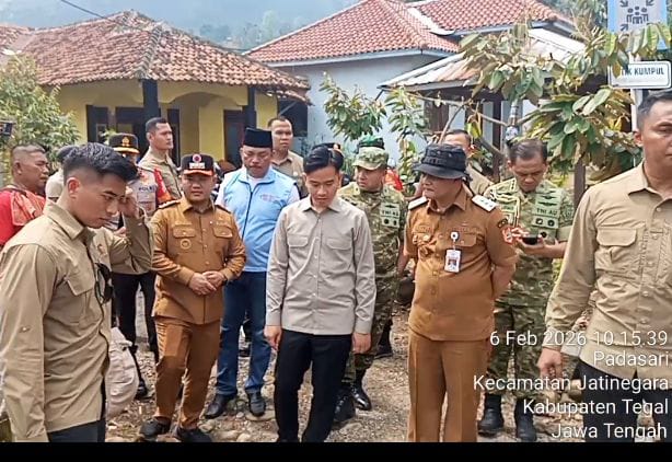 Kunjungan Wakil Presiden RI Gibran Rakabuming Raka ke Desa Padasari, Tegal