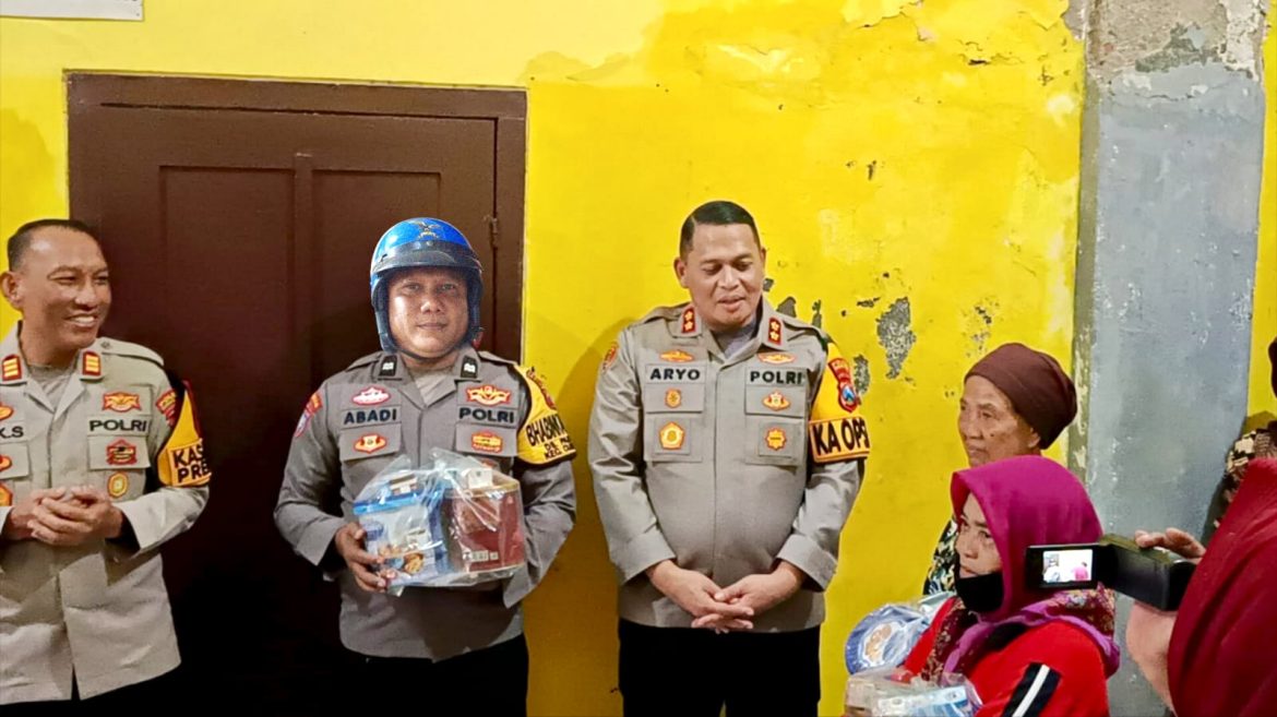 Kepedulian Kapolres Bondowoso terhadap panti jompo