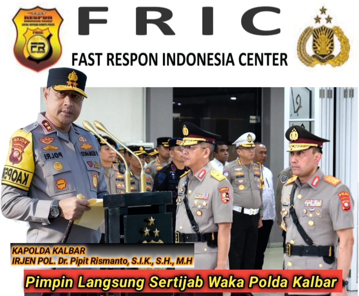 Kapolda Kalbar Pimpin Sertijab Wakapolda: Brigjen Pol Hindarsono Resmi Gantikan Brigjen Pol Roma Hutajulu