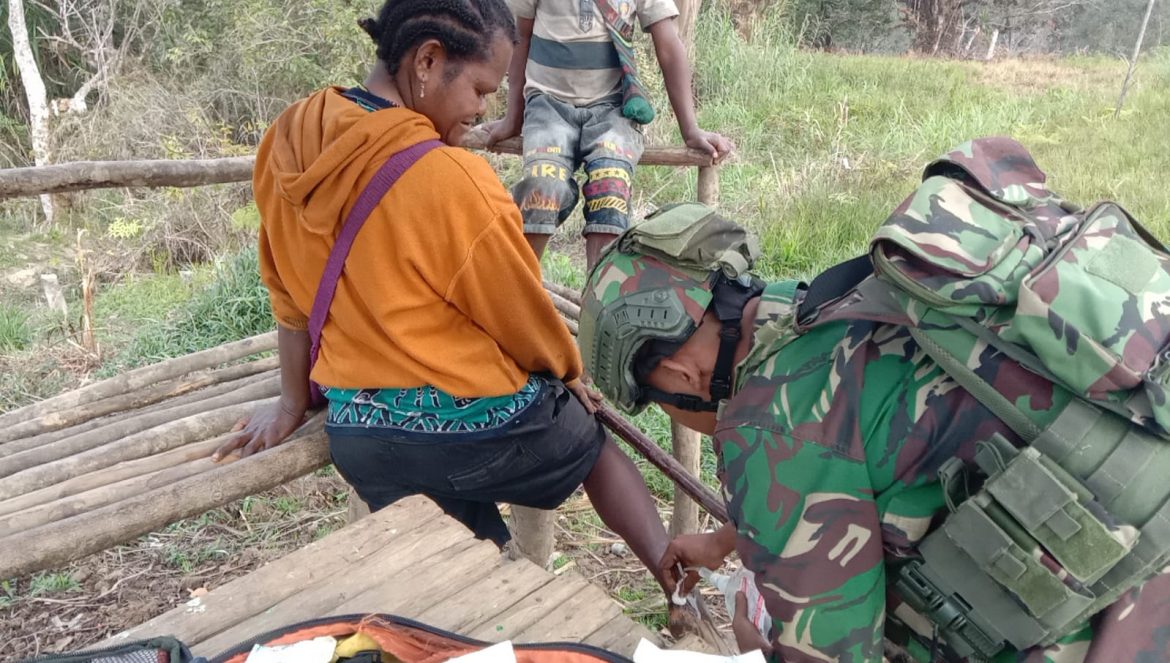 Jaya Sakti Sehat. TNI Peduli Kesehatan Masyarakat Kendetapa