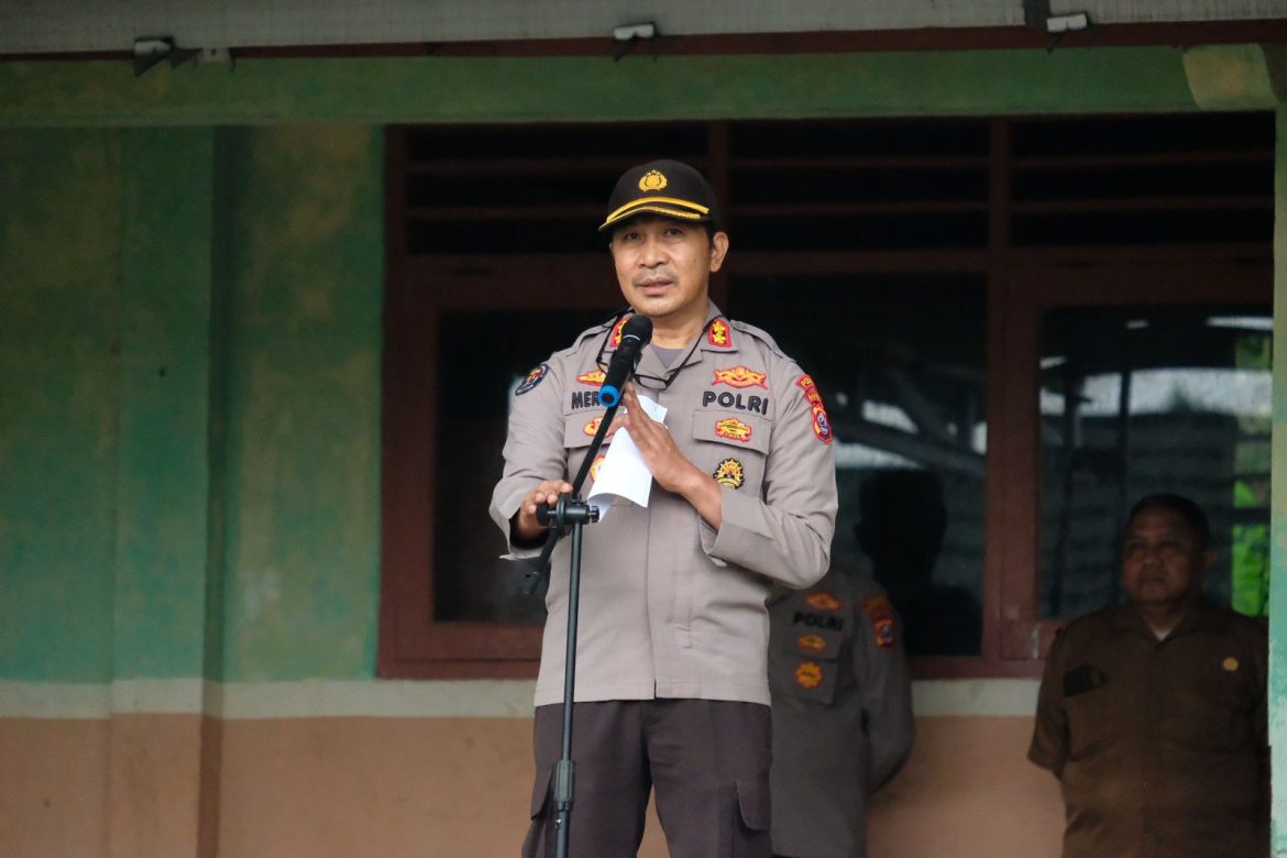 Cegah Narkoba dan Kenakalan Remaja, Polda Banten Gelar Upacara Serentak di Cadasari