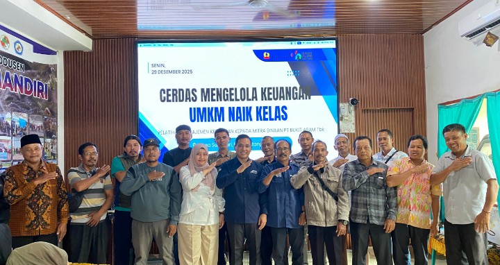 Cerdas Kelola Keuangan, Kunci UMKM Belitang Naik Kelas Bersama PTBA   